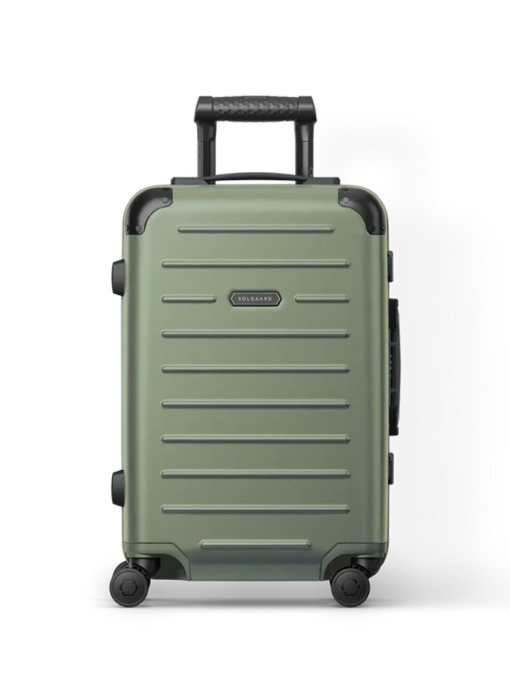 Solgaard Lite Spinner Bag Medium Roller Luggage Granada Green  NEW